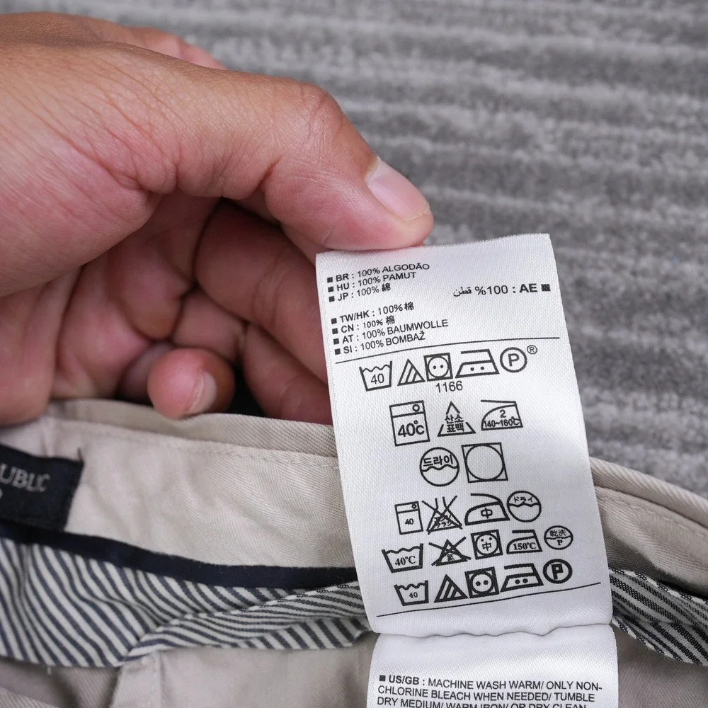 Banana Republic Gavin Chino Pants Mens 30x30 (31x28.75) Khaki Tan Straight Leg